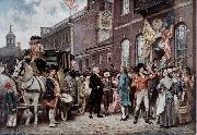 Washington's Inaugration at Philadelphia Jean Leon Gerome Ferris